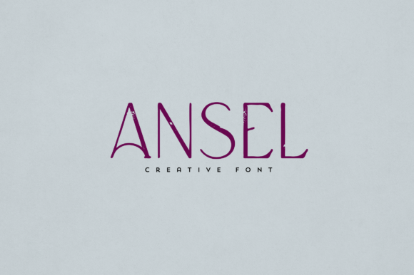 Ansel: A Display Typeface for Modern Editorial Design