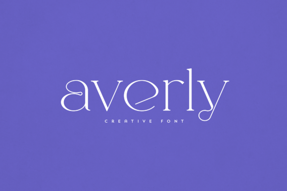 Averly: The Elegant Display Font That Elevates Small Business Branding