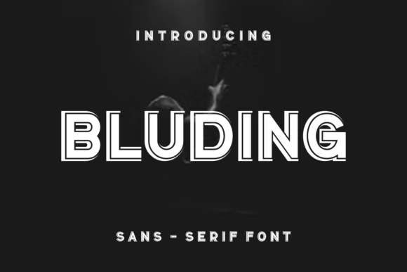 Bluding: The Perfect Display Typeface for Handmade Labels and Shop Branding