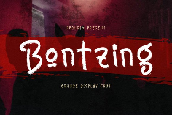 Bontzing: The Grunge Display Font for Scroll-Stopping Campaigns
