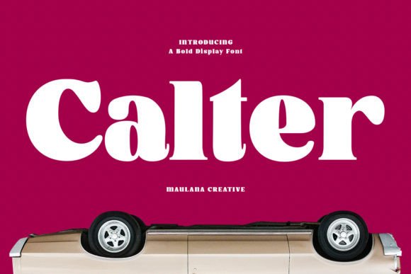 Calter: A Modern Display Serif That Elevates Any Brand Identity