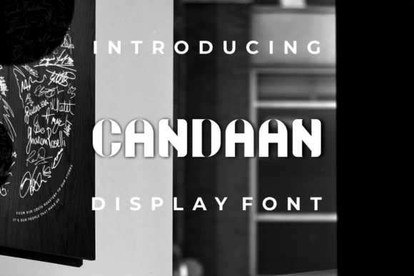 Candaan: The Bold Display Font for High-Impact Campaigns
