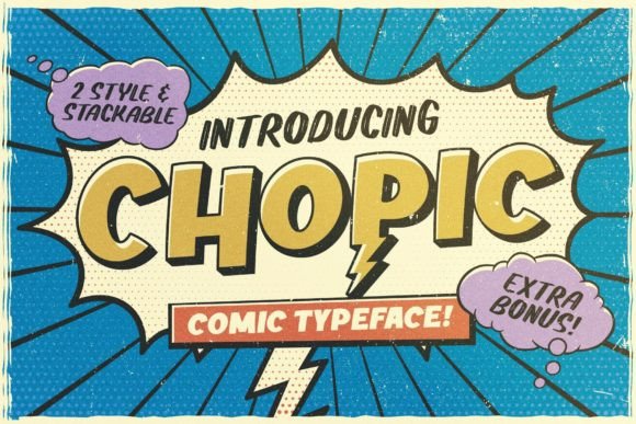 Chopic: A Designer's Verdict on Using This Display Typeface