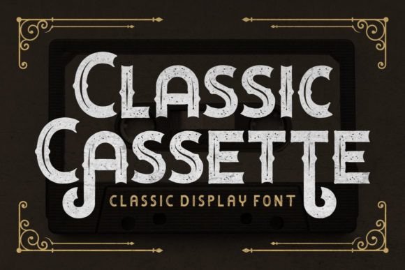 Classic Cassette: The Vintage Display Typeface for Scroll-Stopping Campaigns