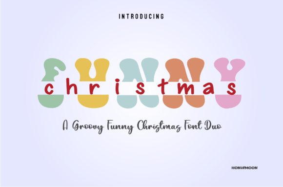 Funny Christmas Duo: The Creative Typeface for Festive Campaigns