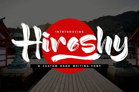 Hiroshy: The Japan-Inspired Display Font for Modern Editorial Design