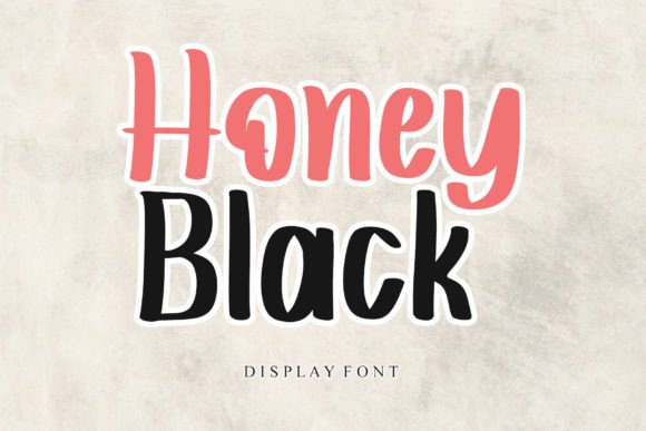 Honey Black: The Perfect Display Typeface for Small Business Branding