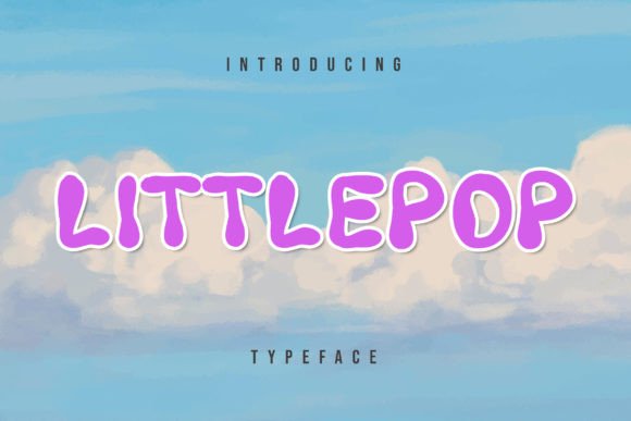 Little Pop: The Display Typeface That Stops Scrolling