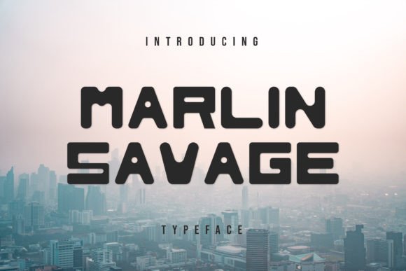 Marlin Savage: A Modern Display Typeface for Editorial Impact