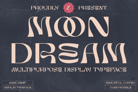 Moon Dream: A Friendly Sans Serif Display Font for Modern Branding