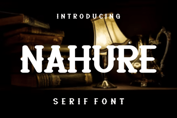 Nahure: The Bold Display Font That Elevates Small Business Branding