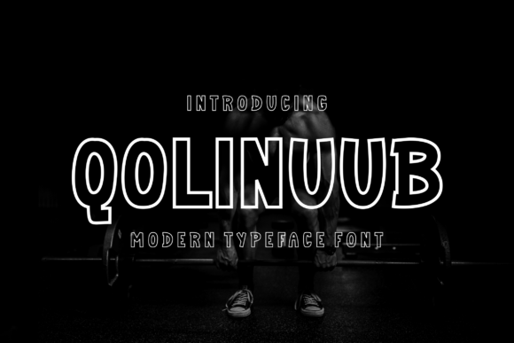 Qolinuub: The Modern Display Font for Professional Branding
