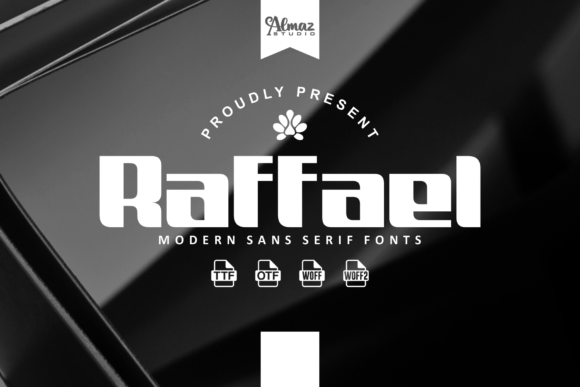 Raffael: The Modern Display Font for Polished Business Branding