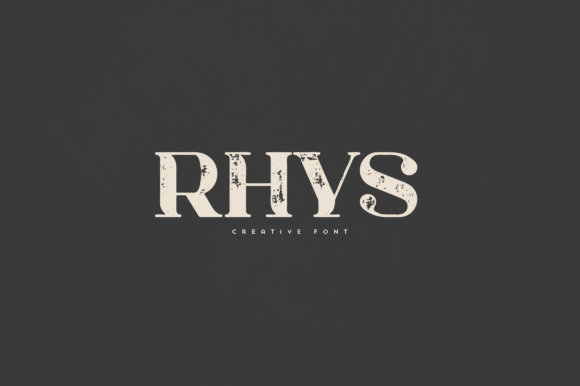 Rhys: The Elegant Display Font for Polished Brand Identity