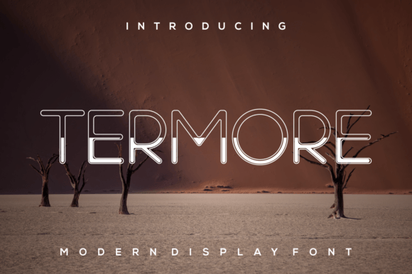 Termore: A Unique Display Typeface for Modern Web Design